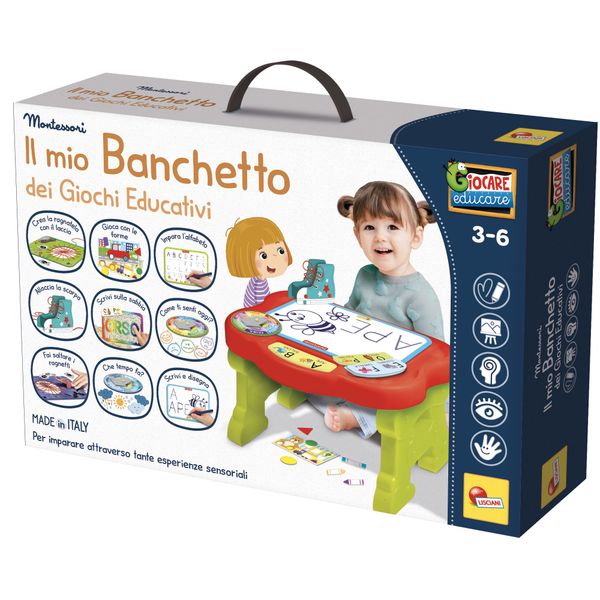Montessori il mio banchetto dei giochi educativi - LISCIANI