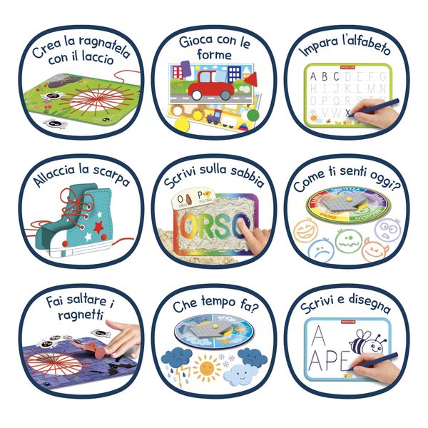 Montessori il mio banchetto dei giochi educativi - LISCIANI