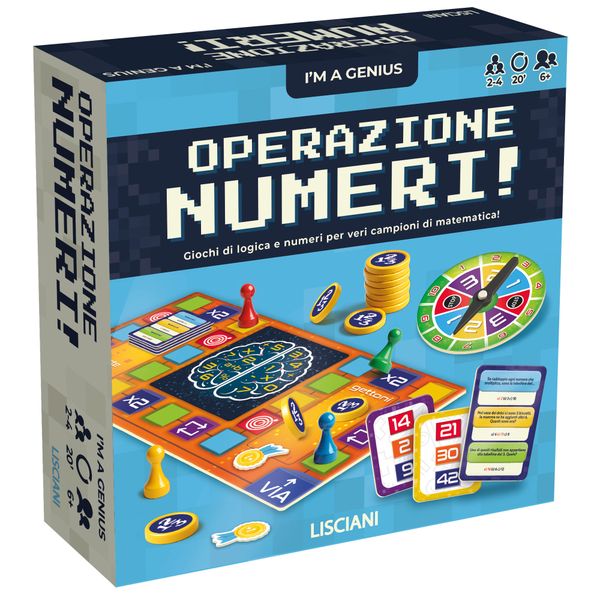 I’m a genius operazioni e numeri - LISCIANI