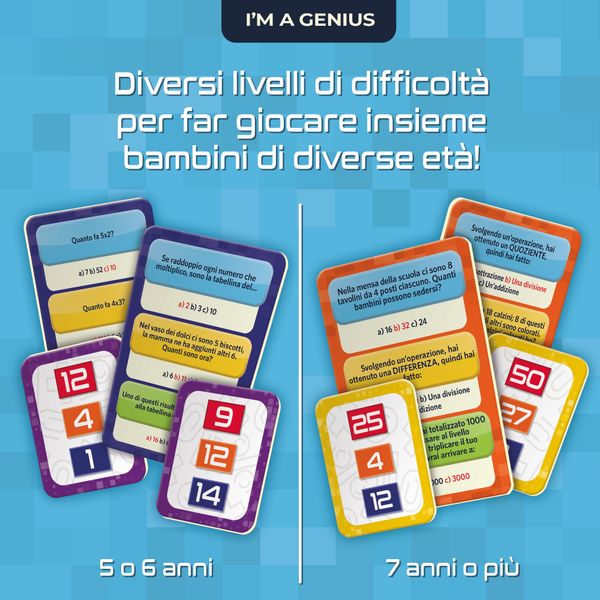 I’m a genius operazioni e numeri - LISCIANI