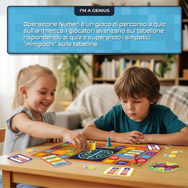 I’m a genius operazioni e numeri - LISCIANI