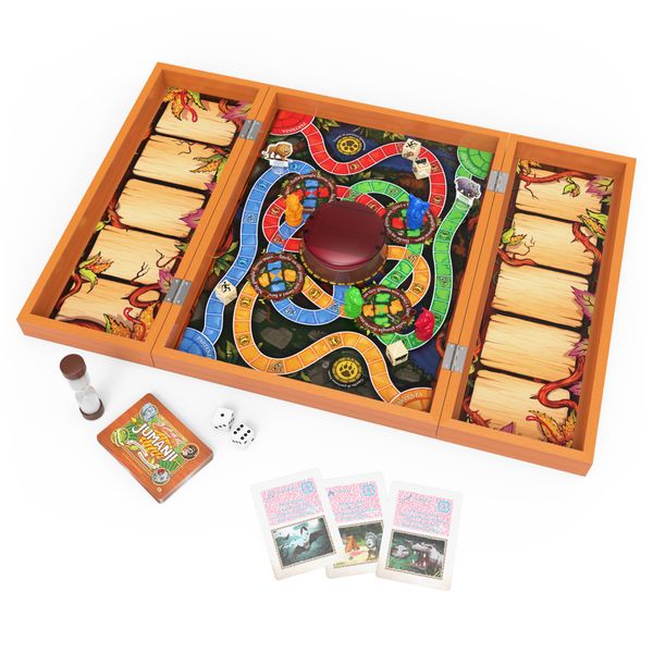 Jumanji 30th anniversary edition gioco da tavolo - avventura giungla 2-4 giocatori da 6 anni - JUMANJI