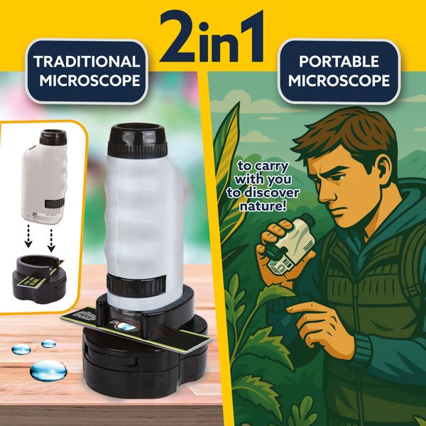I'm a genius micro-microscope - LISCIANI