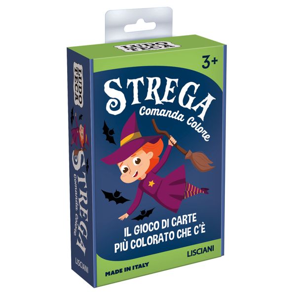 Ludoteca le carte dei bambini strega comanda colore - LISCIANI