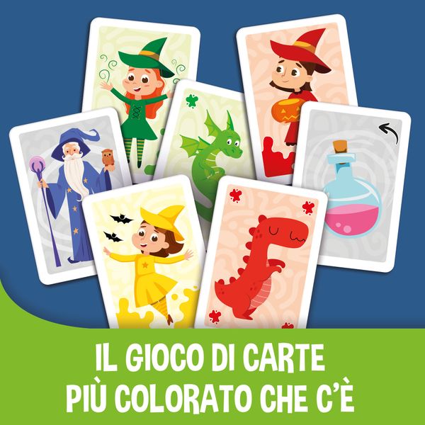 Ludoteca le carte dei bambini strega comanda colore - LISCIANI