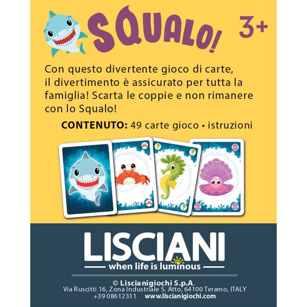 Ludoteca le carte dei bambini squalo! - LISCIANI