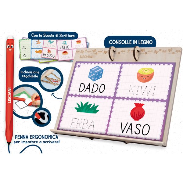 Montessori pen consolle educativa – penna interattiva per giochi educativi - LISCIANI