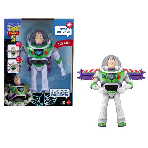 Mattel disney pixar toy story 5 - buzz lightyear hi-tech - MATTEL, TOY STORY
