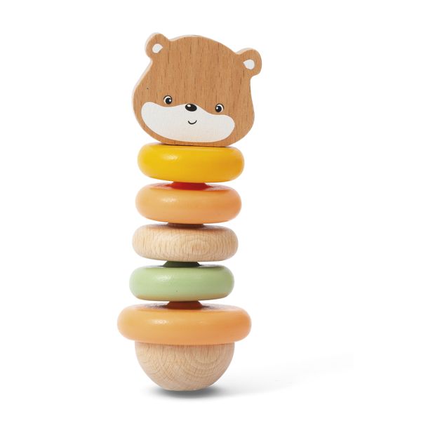 Set bebè 4 attività wood 'n' play - gioco educativo in legno naturale per sviluppo sensoriale - WOOD 'N' PLAY