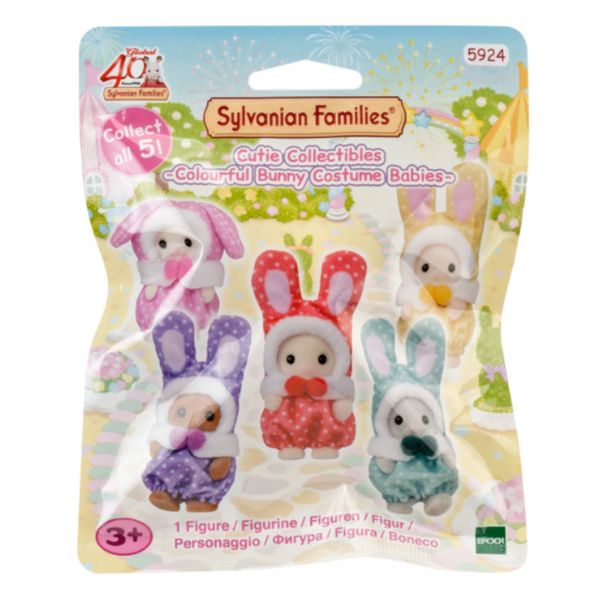 Sylvanian families - cutie collectibles – bebè con costumi colorati - articolo assortito - SYLVANIAN FAMILY