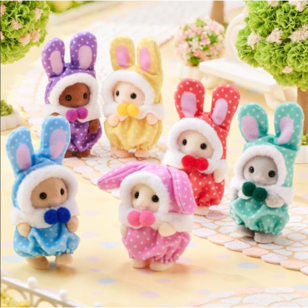 Sylvanian families - cutie collectibles – bebè con costumi colorati - articolo assortito - SYLVANIAN FAMILY