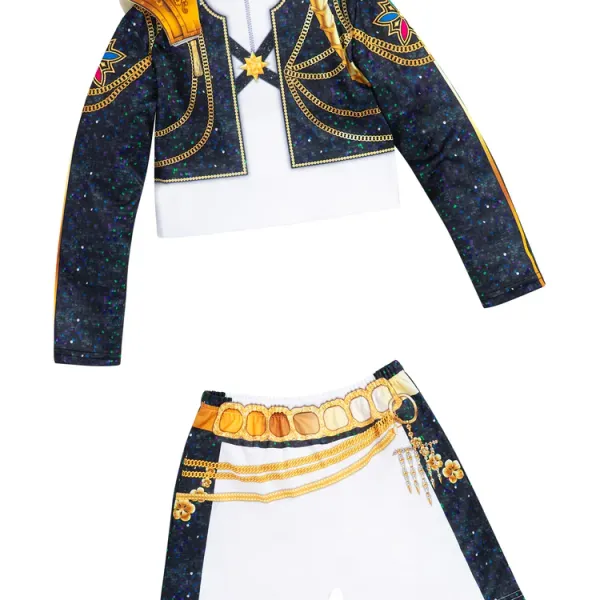 Rubies costume kpop rumi gold classic, per bambini tg. 3/4 anni - KPOP DEMON HUNTERS