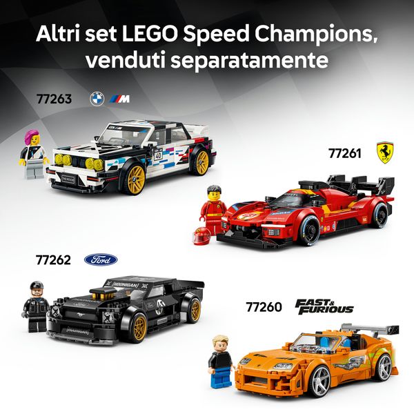 Lego speed champions jaguar project 7 e land rover defender - 77264 - LEGO
