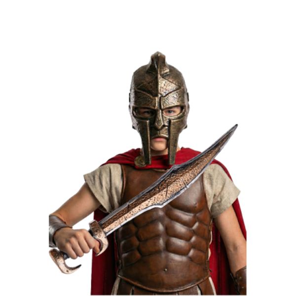 Set maschera e spada romano in plastica l. cm.60 ca. su cartoncino - CARNIVAL TOYS