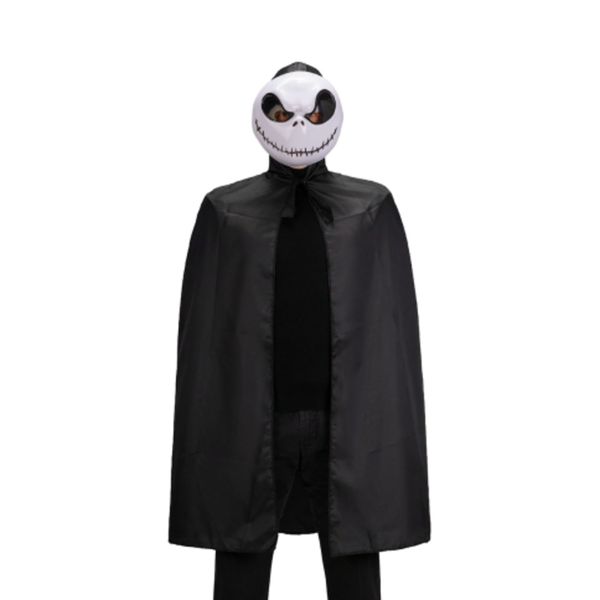 Set nbxmas (maschera e mantello l.cm.100 ca.con cappuccio) in busta con cavallotto - CARNIVAL TOYS