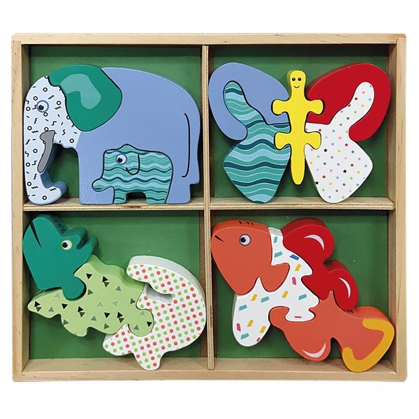 Funny puzzle - WOOD 'N' PLAY