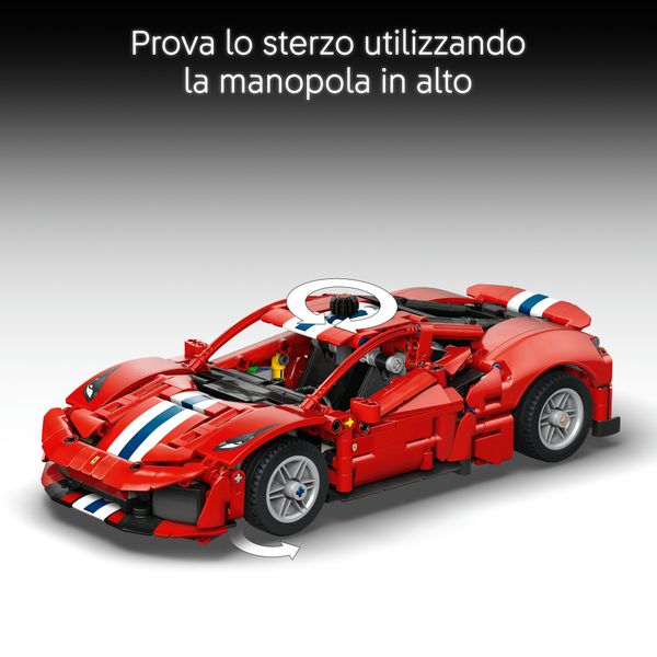 Lego technic auto ferrari 488 pista - 42235 - LEGO TECHNIC