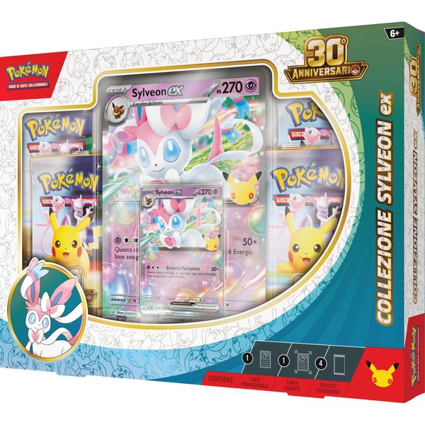 Pokémon 30° anniversario - collezione greninja-ex & sylveon-ex - POKEMON