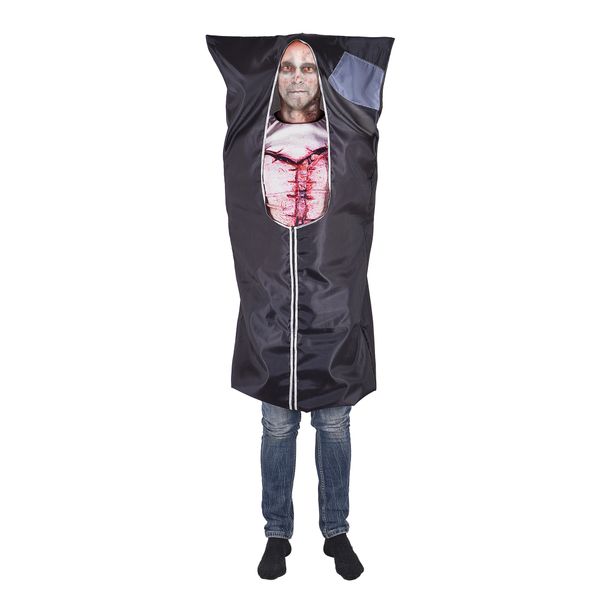 Dead body bag costume halloween da adulto - CIAO