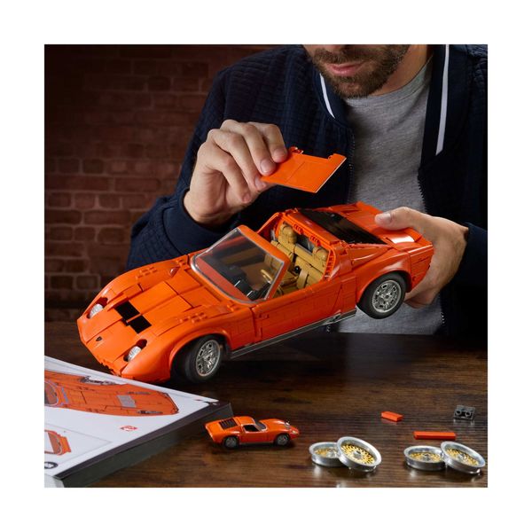 Mattel brick shop hot wheels '71 lamborghini miura p400 sv - BRICK SHOP, MATTEL