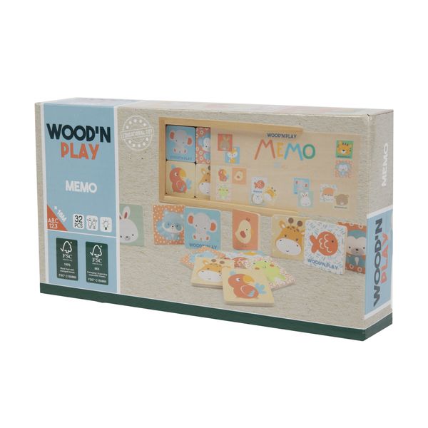 Memory degli animali - WOOD 'N' PLAY