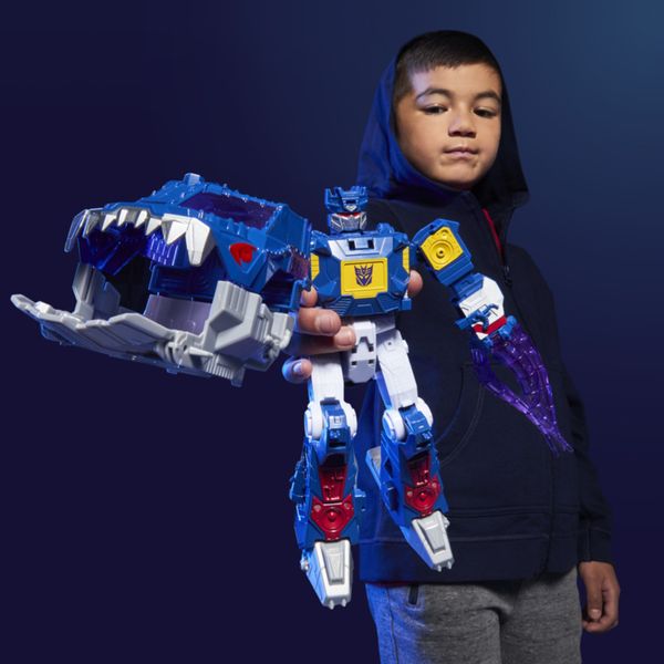 Transformers cyberworld, energon surge, soundwave esploratore degli abissi - TRANSFORMER