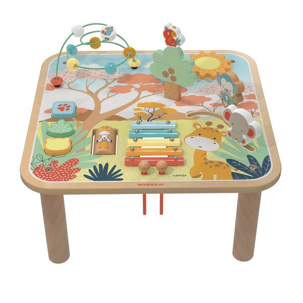 Tvaolino multiattività in legno - savana - wood "n" play - WOOD 'N' PLAY