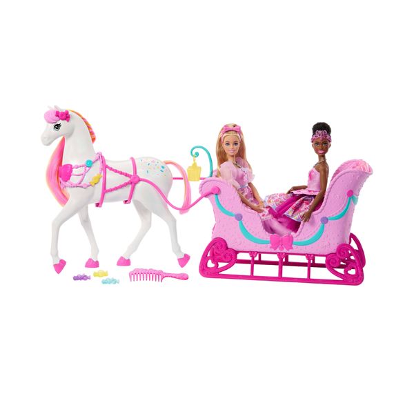 Barbie in lo schiaccianoci - il regno dei dolci, cavallo e accessori - Barbie