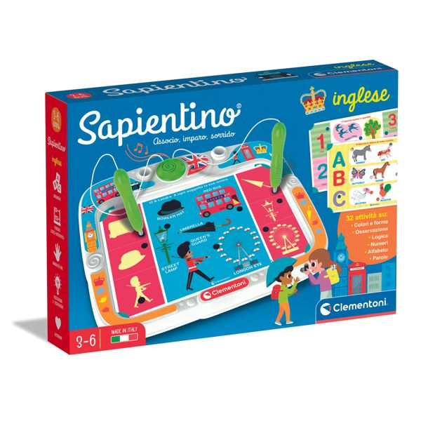 Clementoni - 16940 - sapientino primo inglese - CLEMENTONI