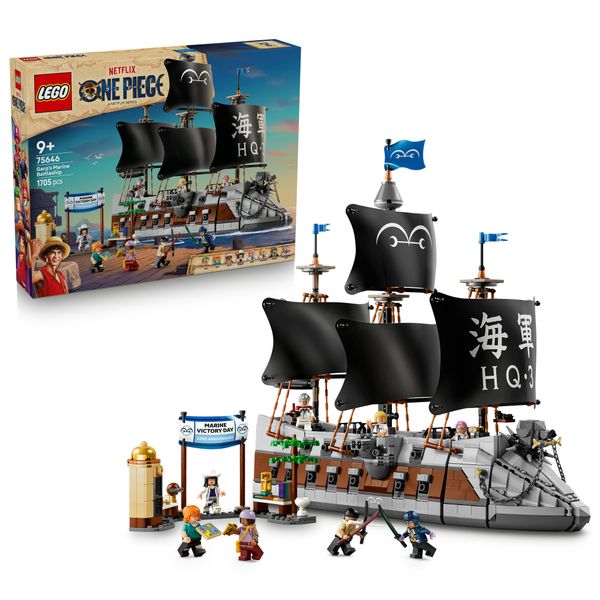Lego one piece la nave da guerra di garp - 75646 - ONE PIECE, LEGO