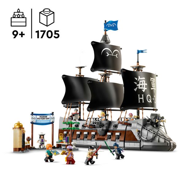 Lego one piece la nave da guerra di garp - 75646 - ONE PIECE, LEGO