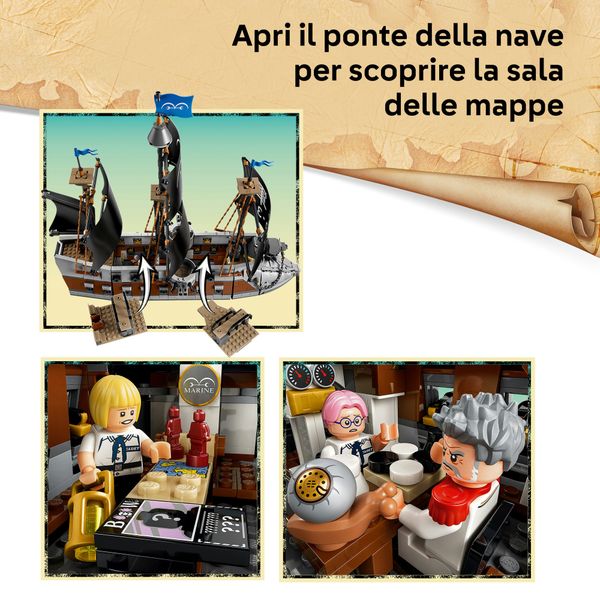 Lego one piece la nave da guerra di garp - 75646 - ONE PIECE, LEGO