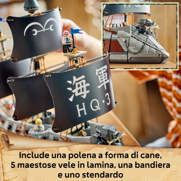 Lego one piece la nave da guerra di garp - 75646 - ONE PIECE, LEGO