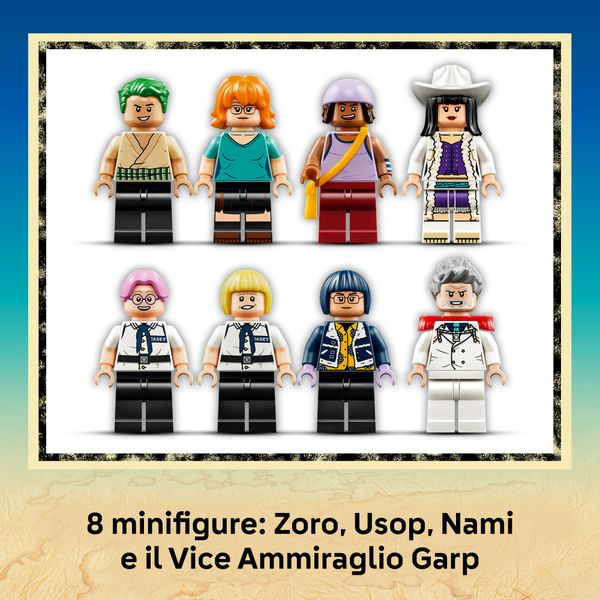 Lego one piece la nave da guerra di garp - 75646 - ONE PIECE, LEGO