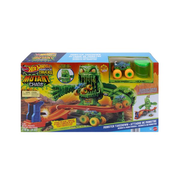 Hot wheels monster trucks mutant chaos monster takedown - Hot Wheels