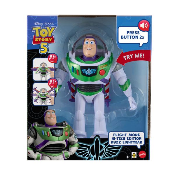 Mattel disney pixar toy story 5 - buzz lightyear hi-tech - MATTEL, TOY STORY