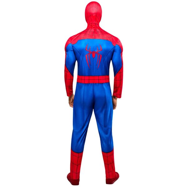 Rubies costume ufficiale da spider-man delux, per adulti - Spiderman