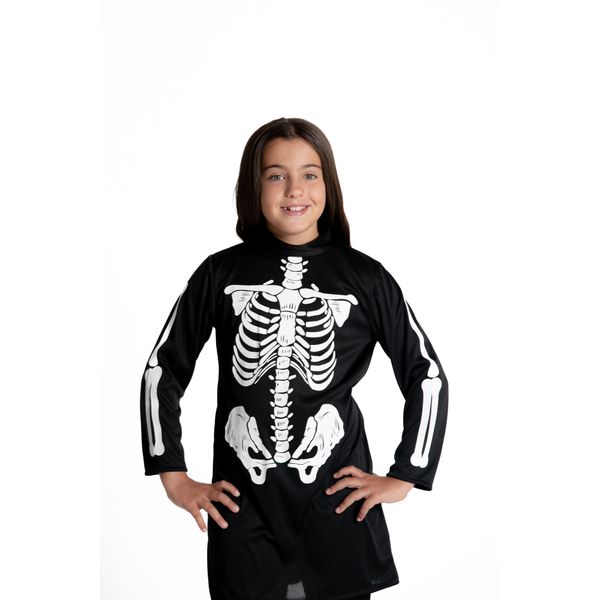 Costume dark scheletrina per bambini - CIAO