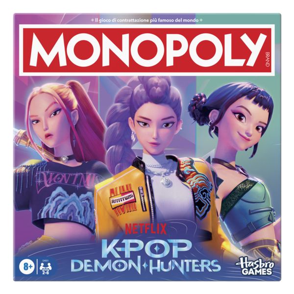 Monopoly: kpop demon hunters, gioco da tavolo in edizione speciale - KPOP DEMON HUNTERS, MONOPOLY