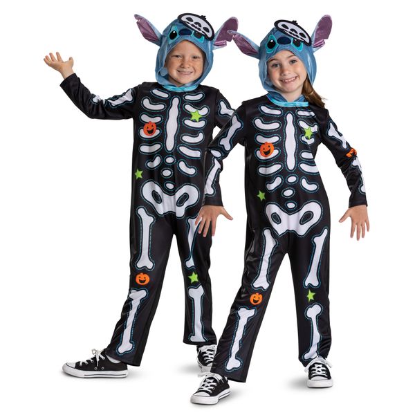 Costume di stitch skeleton per bambini piccoli - 18/24 mesi - Disney