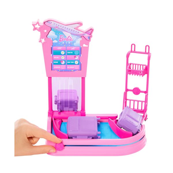 Barbie famiglia e amici playset ritiro bagagli - Barbie