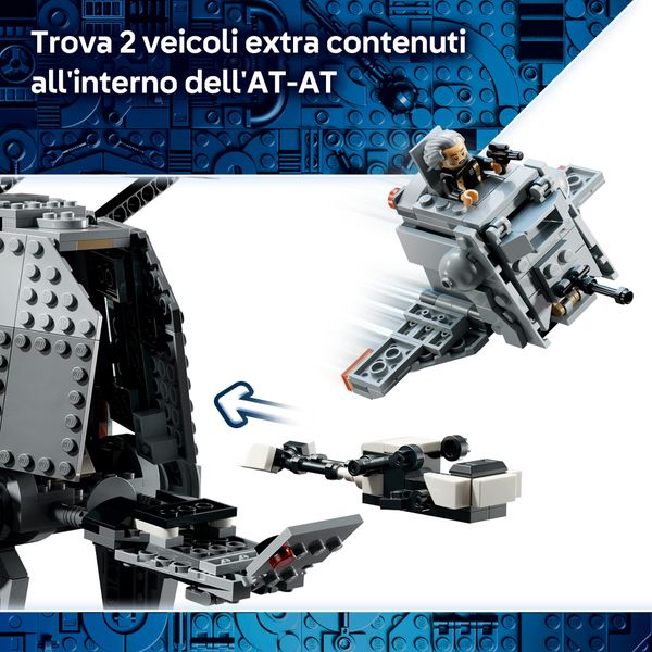 Lego star wars tm at-at™ imperial remnant con int-4 - 75454 - LEGO STAR WARS