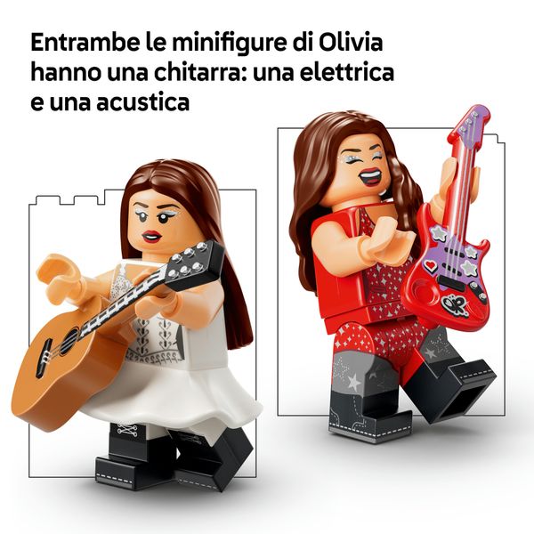 Lego editions music la chitarra bicolore di olivia rodrigo - 43031 - LEGO EDITIONS
