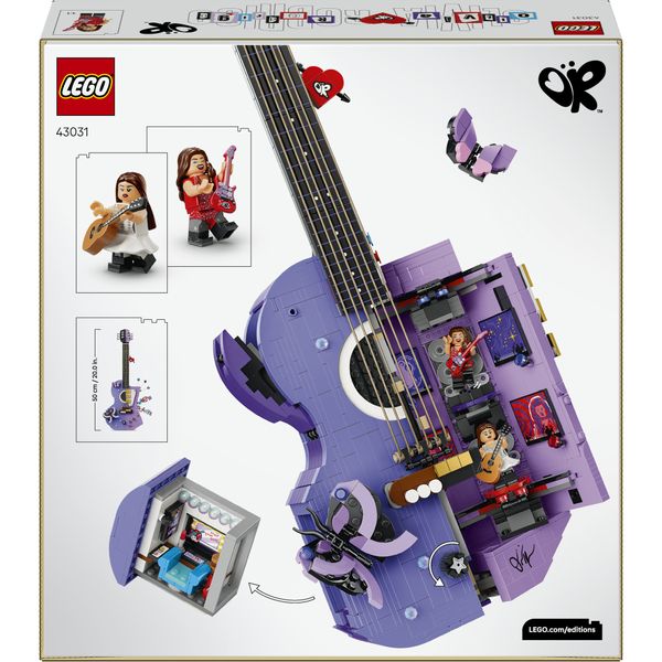 Lego editions music la chitarra bicolore di olivia rodrigo - 43031 - LEGO EDITIONS