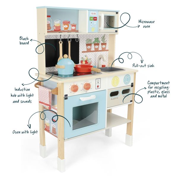 Cucina eco in legno - wood "n" play - WOOD 'N' PLAY