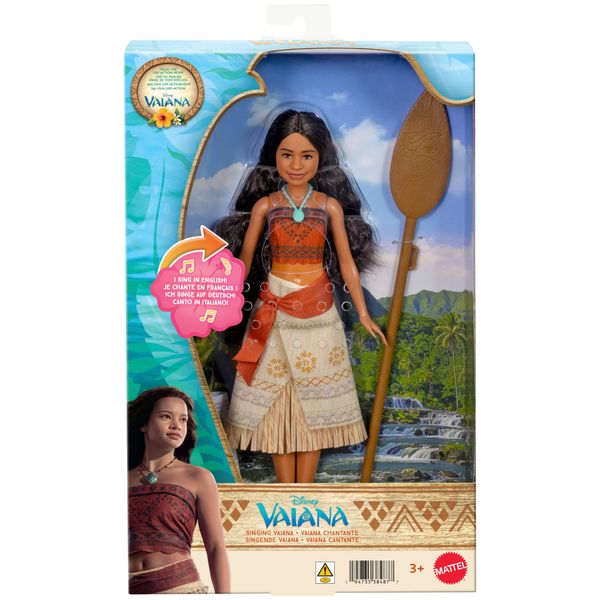 Mattel disney oceania - vaiana cantante - DISNEY PRINCESS, MATTEL, Barbie