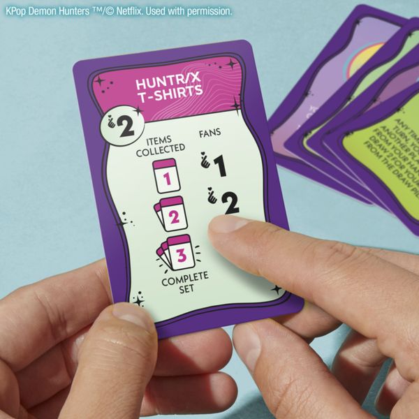 Monopoly deal: gioco di carte kpop demon hunters, giochi di famiglia per bambini, adolescenti e adulti, 2-5 giocatori, 15 minuti, da 8 anni - KPOP DEMON HUNTERS, MONOPOLY