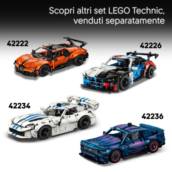 Lego technic auto ferrari 488 pista - 42235 - LEGO TECHNIC