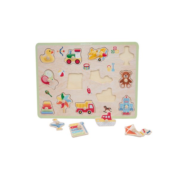 Easy grip puzzle - WOOD 'N' PLAY