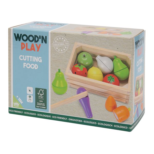 Frutta e verdura da tagliare - WOOD 'N' PLAY